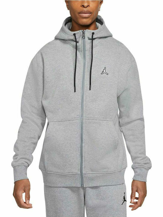 Cardigan With Hood Carbon Heather