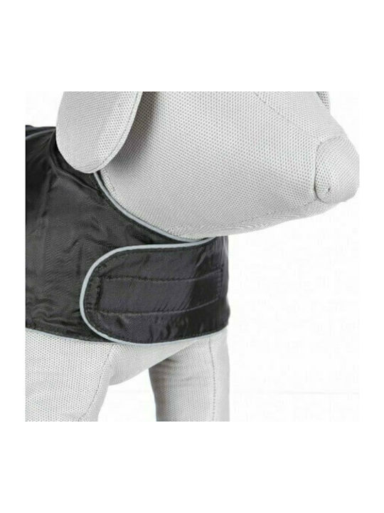 Trixie Orleans Black Fleece / Waterproof Dog Coat with 80cm Back Length