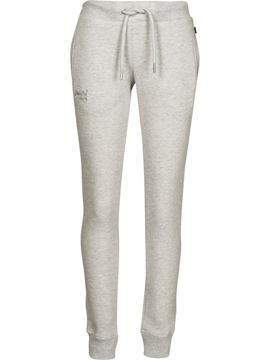 Vintage Logo Sweatpants Jogger Gray