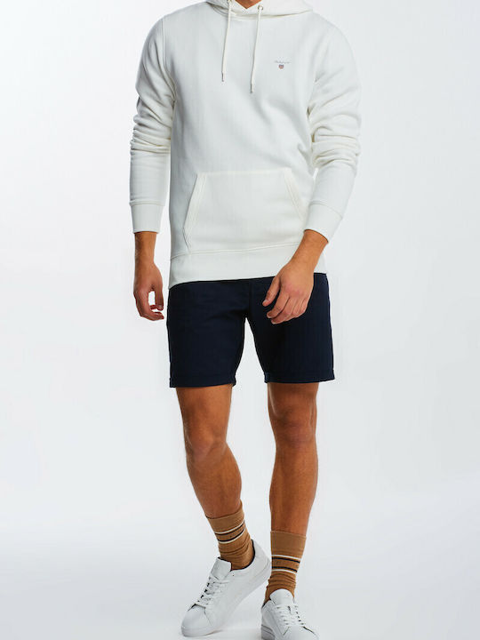 Sweatshirt with Hood White