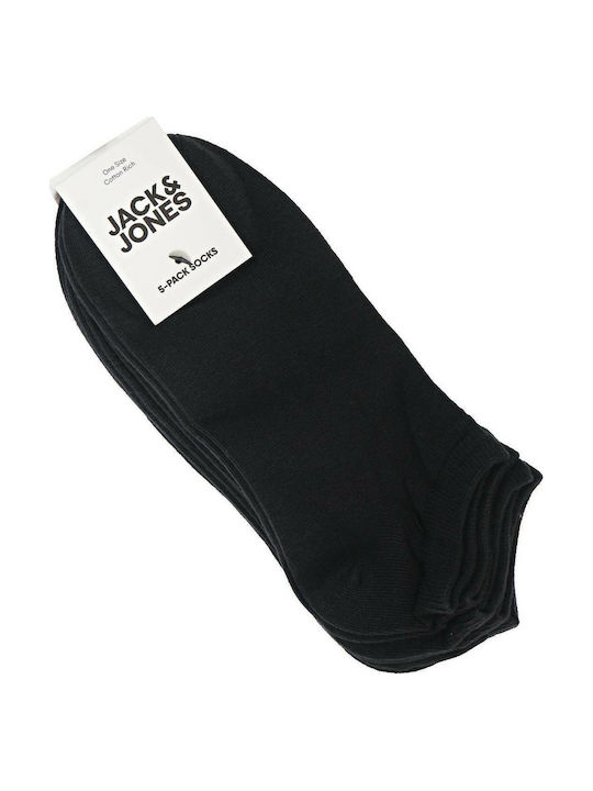 Jack & Jones Чорапи Черни 5Пакет