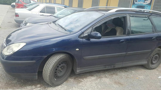 Heko Σετ Ανεμοθραύστες Αυτοκινήτου Μπροστινοί και Πίσω Σκούρο Φιμέ για Citroen C5 4τμχ