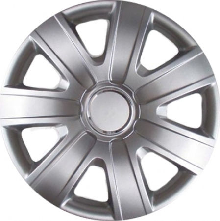Croatia Cover Σετ Τάσια Αυτοκινήτου VW Polo 6R 4τμχ 14" Ασημί