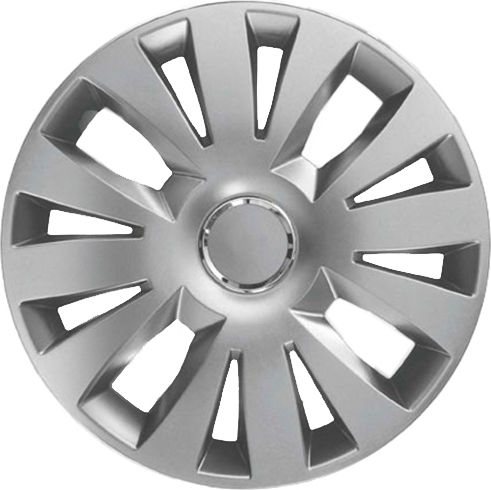 Croatia Cover Auto Radkappen Set mit Marke Renault 4Stück 15" Silber