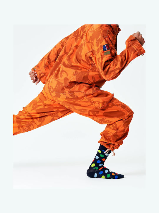 Happy Socks Κάλτσες με Σχέδια Μαύρες
