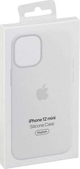 Apple Back Cover Silicone White (iPhone 12 mini)