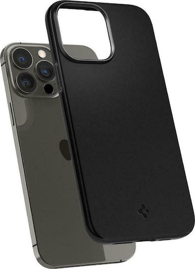 Spigen Thin Fit Back Cover Silicone 1.55mm Black (iPhone 13 Pro)
