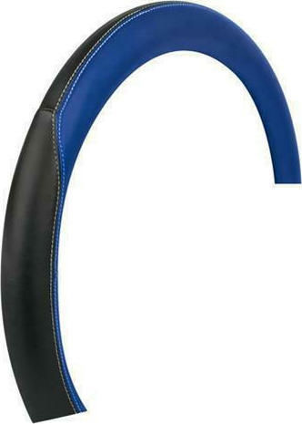 Lampa Auto-Lenkradabdeckung Club mit Durchmesser 42-44cm Synthetisch Blau