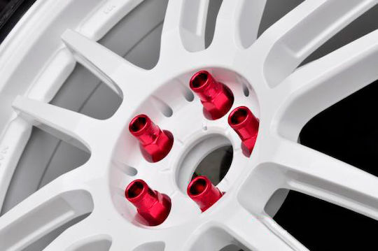 Simoni Racing Кростини Конични 12x1.25/50mm/Червено за Ключ No 19 10бр