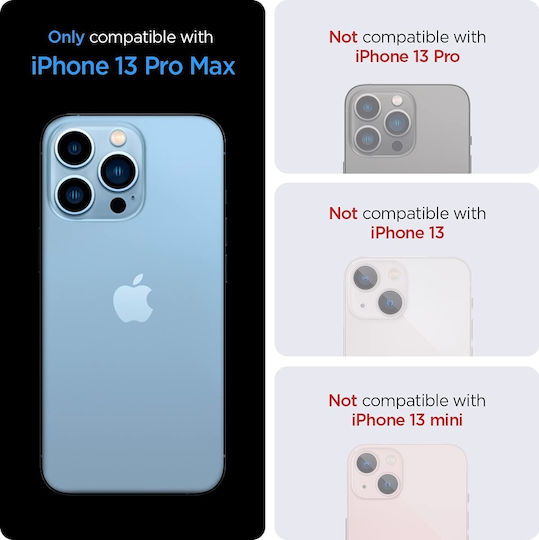 Spigen AirSkin Umschlag Rückseite Silikon 0.4mm Transparent (iPhone 13 Pro Max)