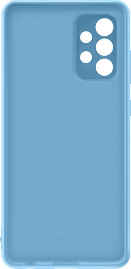 Samsung Задна корица Силикон 1.4мм Син (Galaxy A72)