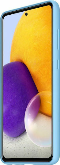 Samsung Задна корица Силикон 1.4мм Син (Galaxy A72)