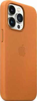 Apple Leather Case with MagSafe Umschlag Rückseite Leder Golden Brown (iPhone 13 Pro) MM193ZM/A