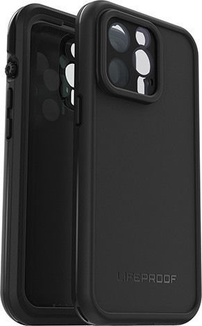LifeProof Fre С пълно покритие (360°) Пластмаса 2мм Водоустойчив Черен (iPhone 13 Pro)