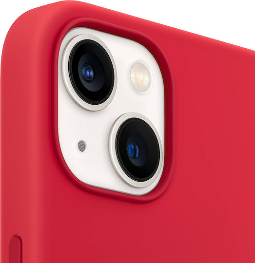 Apple Back Cover Silicone Product Red (iPhone 13)