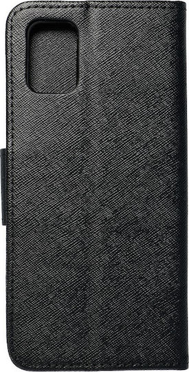 Fancy Wallet Δερματίνης Μαύρο (Galaxy A51)