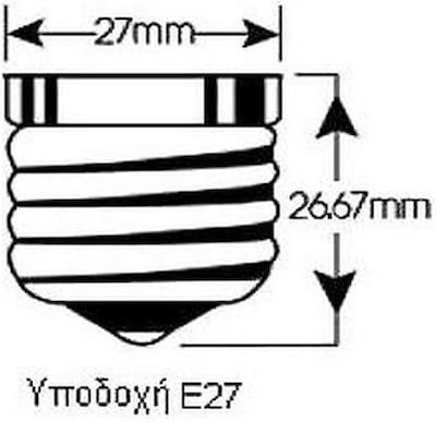 Diolamp Λάμπα LED για Ντουί E27 και Σχήμα G45 Φυσικό Λευκό 450lm