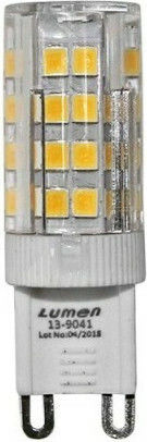 Adeleq Λάμπα LED 9W Τύπου Φθορίου για Ντουί G9 και Σχήμα T8 Θερμό Λευκό 900lm