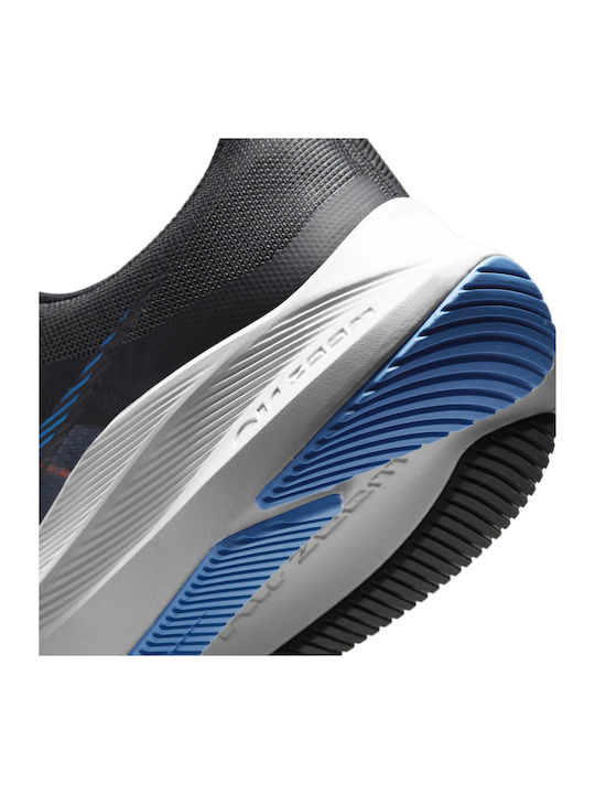 Winflo 8 Sport Shoes Running Dark Smoke Grey / Black / Coast / Total Orange