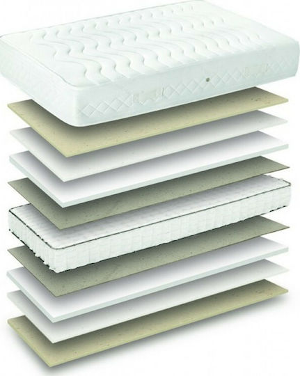 Comfort Strom Luxury Halb-Doppel Ergonomisch Matratze Schaum Beidseitig 110x200x26cm mit Aloe Vera