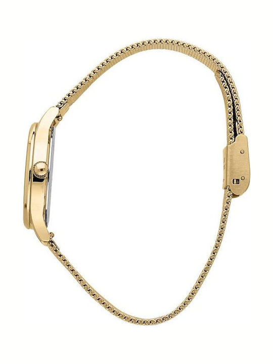Bichette Women's Watch 28mm Battery with Gold Stainless Steel Bracelet