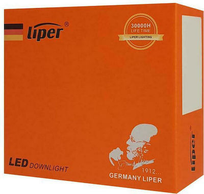 Liper Λάμπα LED για Ντουί E27 Φυσικό Λευκό 6000lm