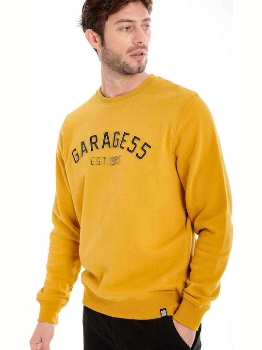 Garage Fifty5 GAM004-22306 Men's Sweatshirt Spicy Mustard GAM004-223-06