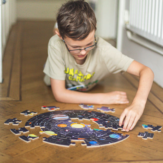 Lemnos Puzzle pentru Copii Planete pentru 3+ ani+ Ani 48buc Big Jigs