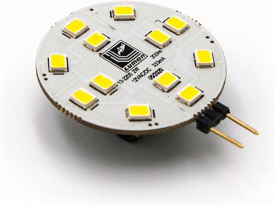 Adeleq Bec LED 2W Tip Tub pentru Soclu G4 și Formă T8 Alb rece 210lm