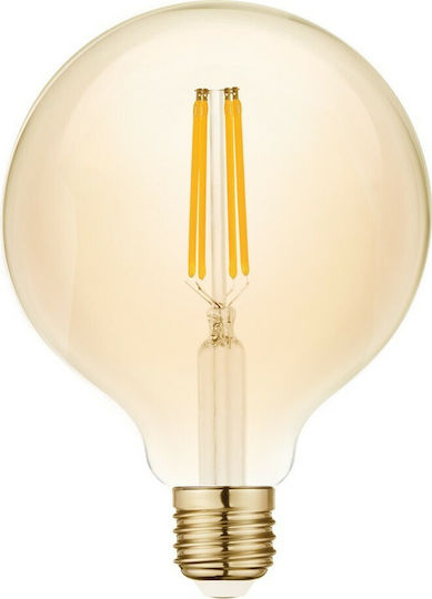 VK Lighting LED Bulb 7W 132mm for Socket E27 and Shape G95 Warm White 650lm Dimmable