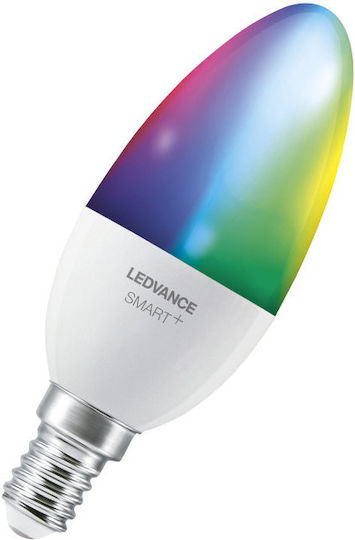 Ledvance Bec Smart LED 5W pentru Dulie E14 RGBW 470lm Reglabil în intensitate