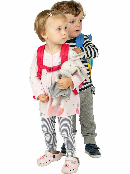 Sigikid Bear School Bag Backpack Kindergarten Blue with Water Bottle Holder 5.2Liters