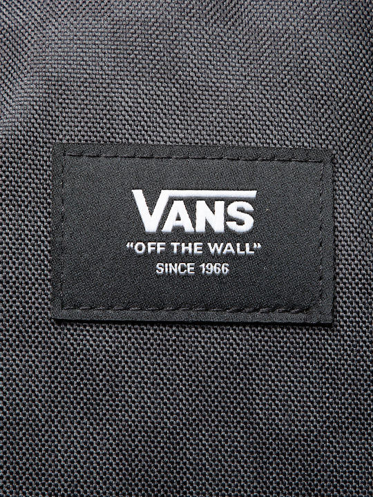 Vans Old Skool Check School Bag Backpack Junior High-High School Black with Water Bottle Holder 22Liters