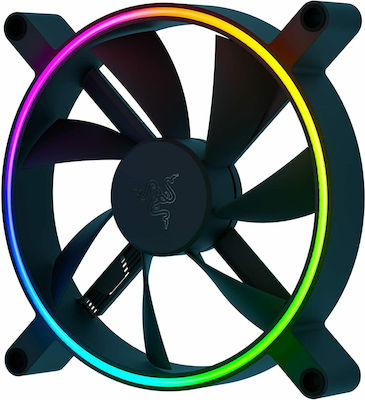 Razer Kunai Chroma Вентилатор за кутия 140мм с ARGB осветление и връзка 4-изводна ШИМ 3бр