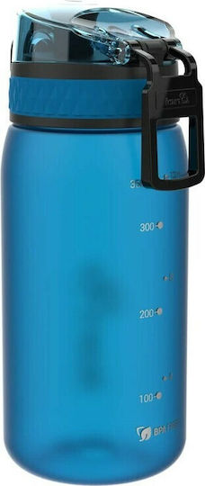 Ion8 Sport Pod Παιδικό Παγούρι Πλαστικό με Καλαμάκι Non Spill Μπλε 400ml
