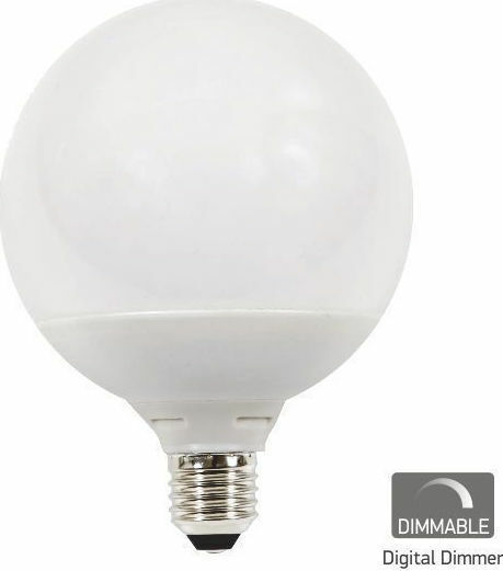 Spot Light Λάμπα LED 12W για Ντουί E27 και Σχήμα G95 Θερμό Λευκό 1150lm Dimmable