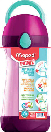 Maped Concept Παιδικό Παγούρι Πλαστικό Non Spill Ροζ 580ml