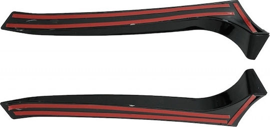 Spoiler Auto Seitwärts Rechts-Links Zusätze 2008-2012 Kompatibel mit Volkswagen Golf