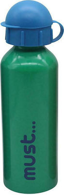 Must Kids Aluminium Water Bottle 584046 Blue 500ml