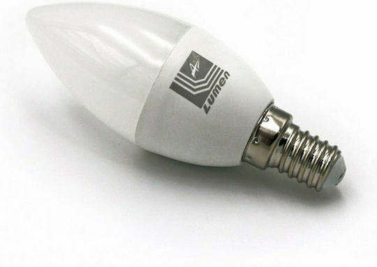 Adeleq LED Bulb 6W 102mm for Socket E14 and Shape C37 Natural White 530lm