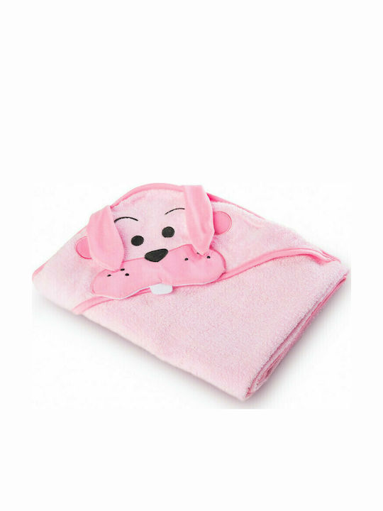 Sensillo Baby Bath Towel Hooded 100x100cm