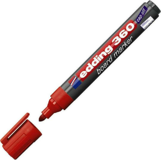 Edding 360XL Маркер за Дъска 3мм Червен