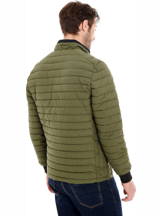 Garage Fifty5 GAM004-20201 Men's Sleeveless Puffer Jacket Khaki