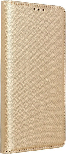 Forcell Smart Magnet Book Δερματίνης Χρυσό (Redmi 9C)