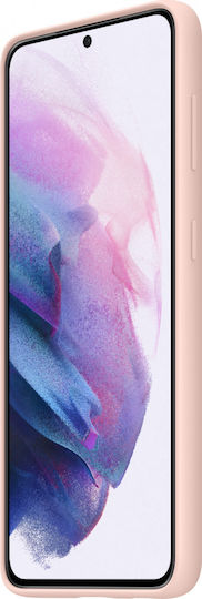 Samsung Husă Silicon Back Cover Roz Galaxy S21 5G