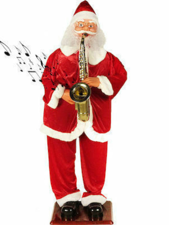 Santa Claus with Moving and Music Red 160cm