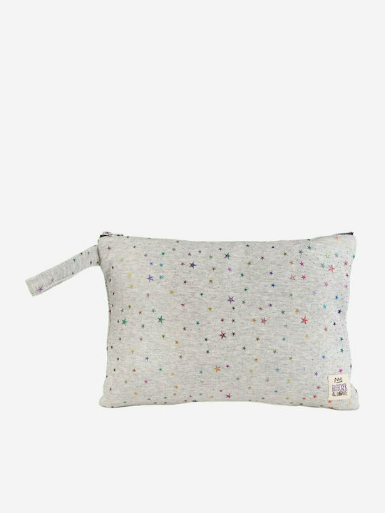 Bleecker & Love Toiletry Bag Twinkle Small in Gray color 25cm