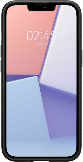 Spigen Liquid Air Back Cover Silicone Matte Black (iPhone 13)