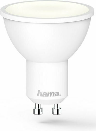 HAMA Smart LED Bulb 4.5W for Socket GU10 RGB 300lm Dimmable