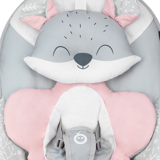 Momi Electric Baby Relax Luis with Music and Vibration Pink for Child up to 9kg